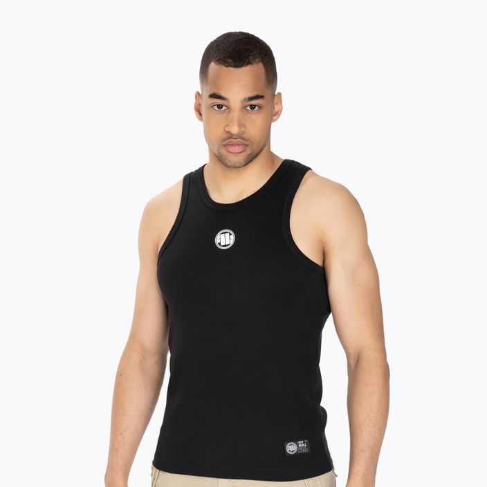 Vyriškas Pitbull West Coast marškinėliai Small Logo black