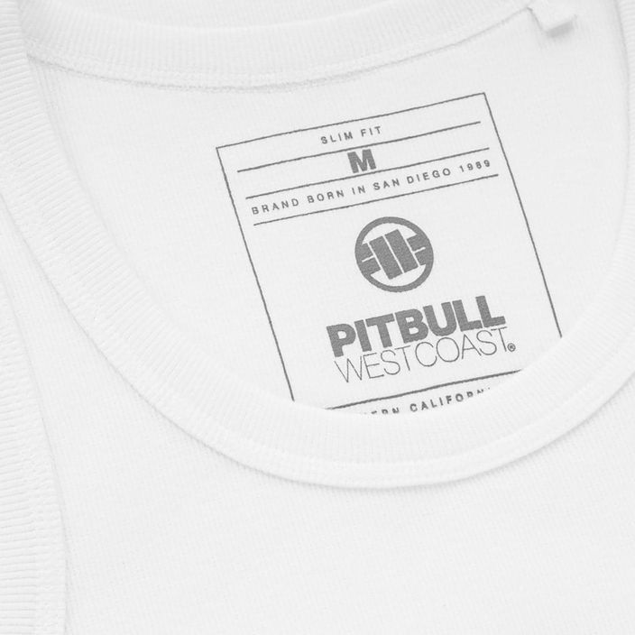 Vyriškas Pitbull West Coast marškinėlis su logotipu Small Logo white 7
