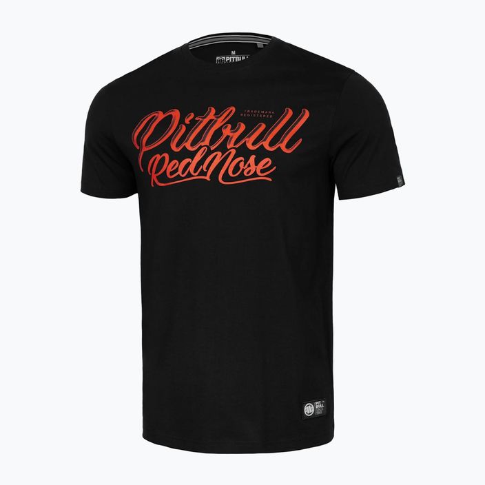 Vyriški marškinėliai Pitbull West Coast Red Nose 23 black