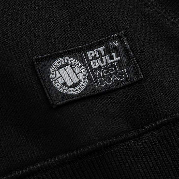 Vyriški Pitbull West Coast Bare Knuckle džemperiai su gobtuvu, juodi 9