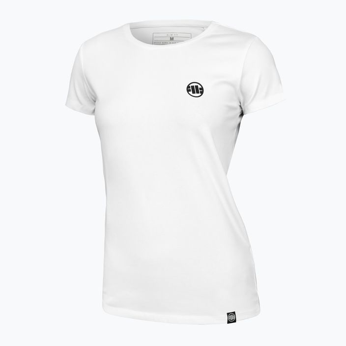 Moteriški marškinėliai Pitbull West Coast Small Logo white