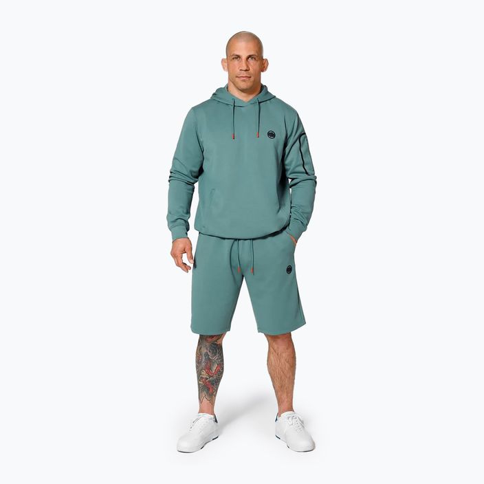 Vyriškas džemperis Pitbull West Coast Explorer Hooded mint 2