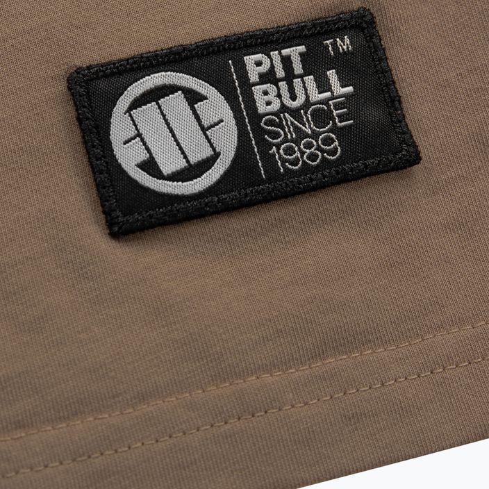 Vyriški marškinėliai Pitbull West Coast Small Logo coyote brown 5