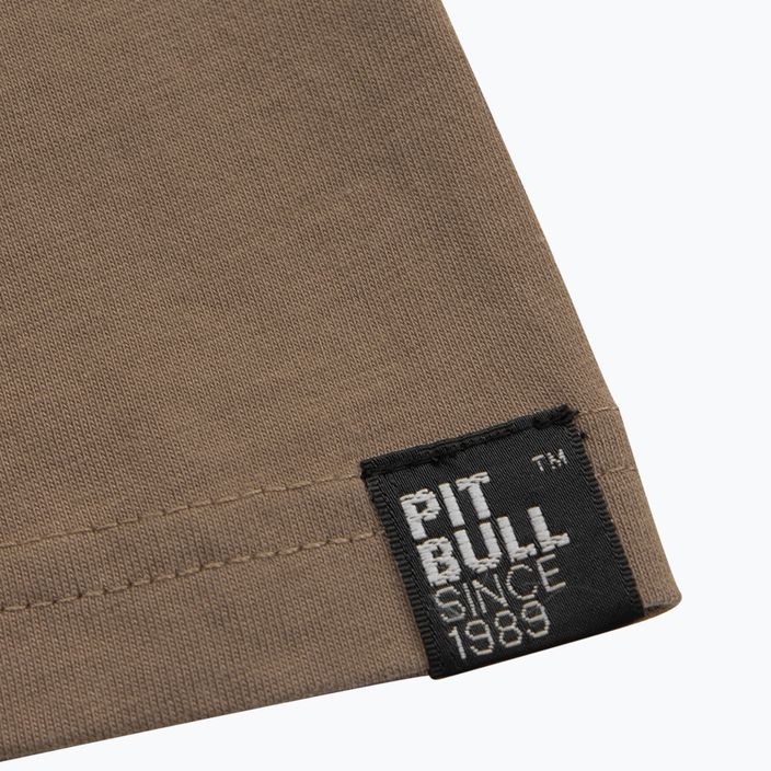 Vyriški marškinėliai Pitbull West Coast Small Logo coyote brown 6