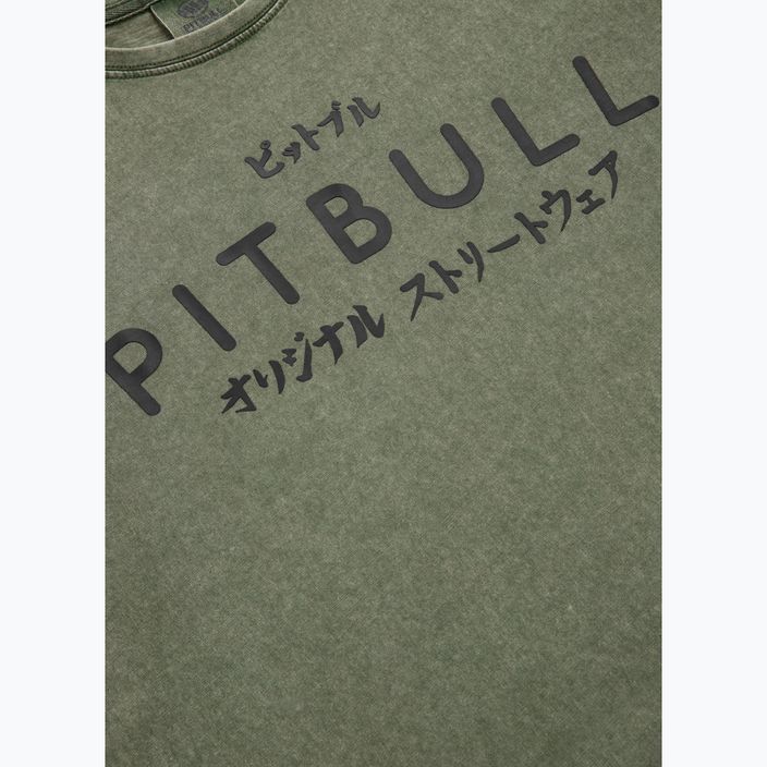 Vyriški marškinėliai Pitbull West Coast Bravery olive 6