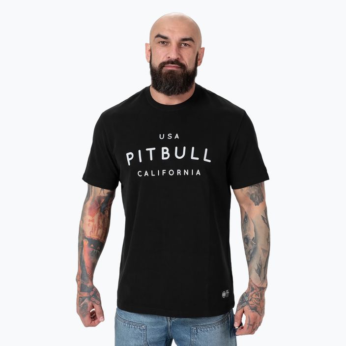 Vyriški marškinėliai Pitbull West Coast Usa Cal black