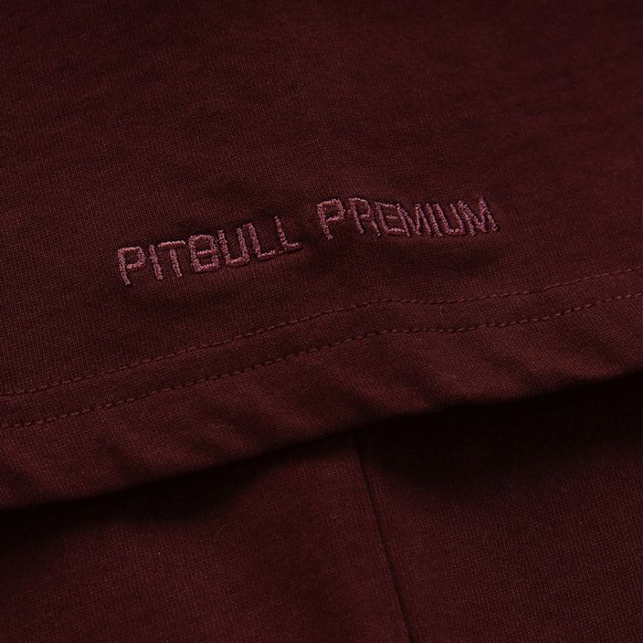 Vyriški marškinėliai Pitbull West Coast Usa Cal burgundy 7