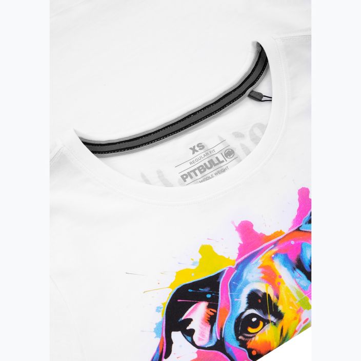 Moteriški marškinėliai Pitbull West Coast Watercolor white 3
