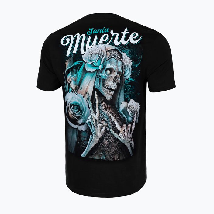 Vyriški marškinėliai Pitbull West Coast Santa Muerte black 2