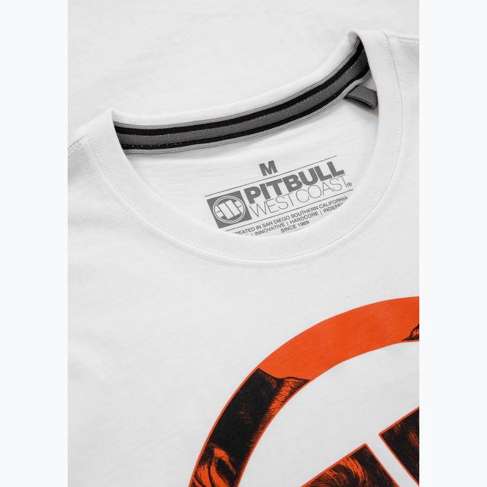 Vyriški marškinėliai Pitbull West Coast Orange Dog 24 white 4