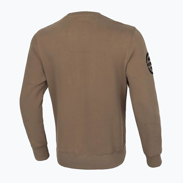 Vyriškas džemperis Pitbull Sherwood Crewneck brown 7