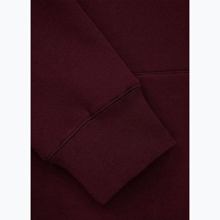 Vyriškas džemperis Pitbull Small Logo Hooded burgundy 4