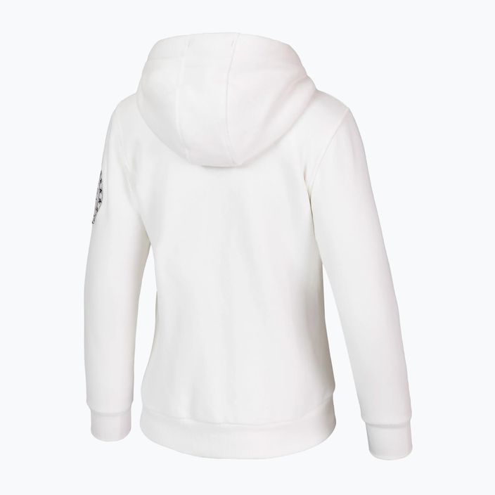 Moteriškas džemperis Pitbull Sherpa Ruffina Hooded Zip off white 2