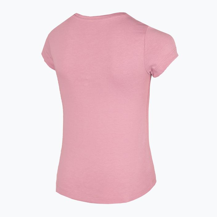 Vaikiški marškinėliai 4F JTSD001 šviesiai rožinės spalvos 3