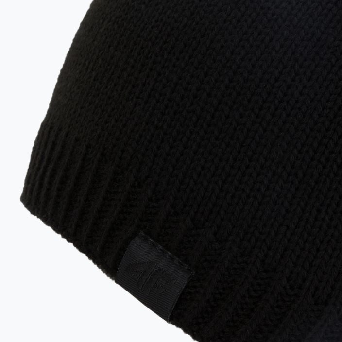 Moteriška žieminė kepurė 4F CAD009 deep black 3