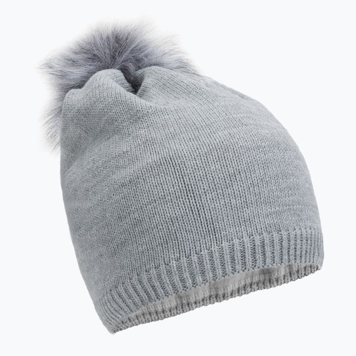 Moteriška žieminė kepurė 4F CAD009 cold light grey melange