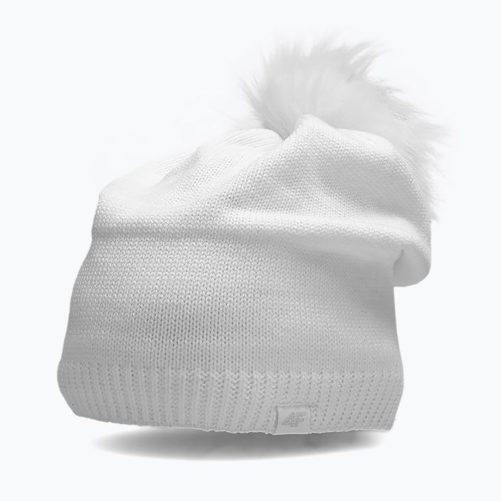 Moteriška žieminė kepurė 4F CAD009 balta 4