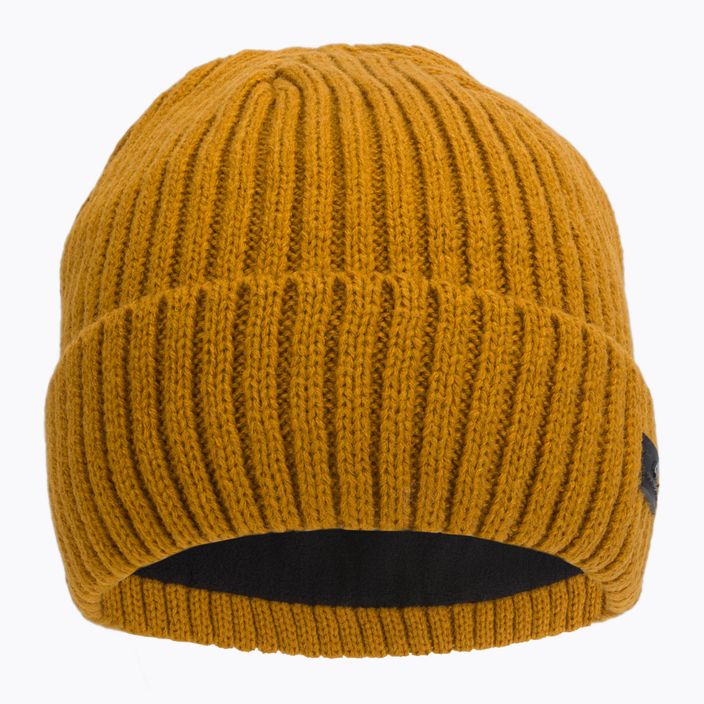 Vyriška žieminė kepurė 4F CAM009 geltona 2
