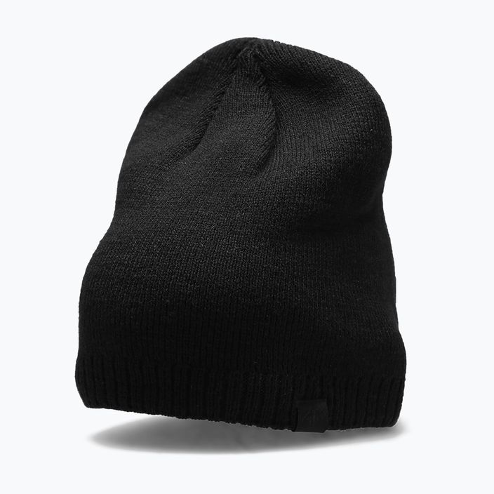 Vyriška žieminė kepurė 4F CAM002 tamsiai juoda 4