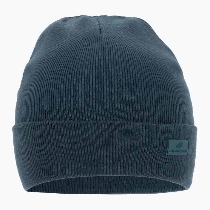 Vyriška žieminė kepurė 4F CAM004 tamsiai mėlyna 2