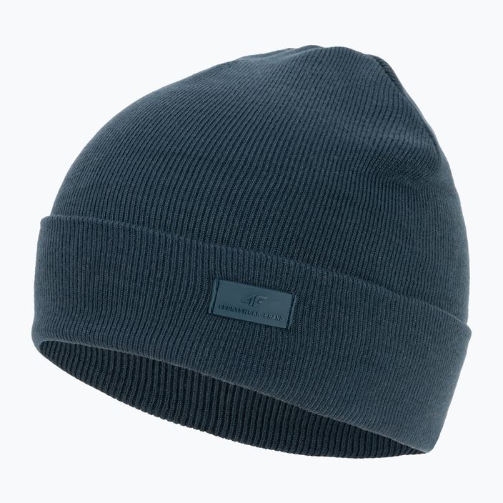 Vyriška žieminė kepurė 4F CAM004 tamsiai mėlyna 3