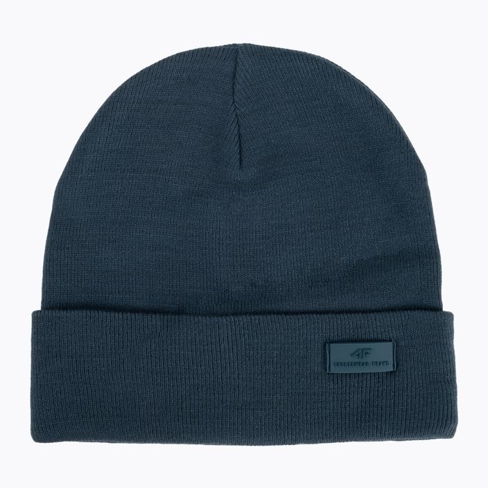 Vyriška žieminė kepurė 4F CAM004 tamsiai mėlyna 5