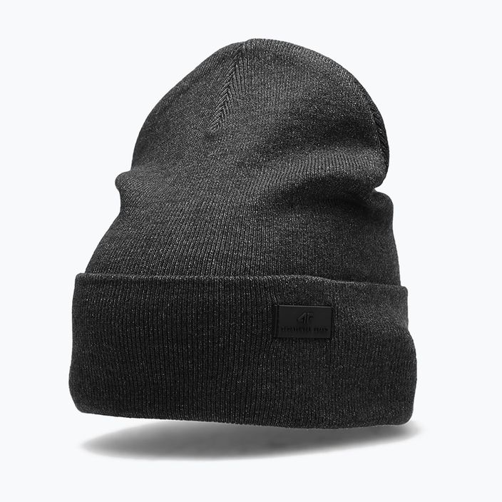 Vyriška žieminė kepurė 4F CAM004 tamsiai pilka melanžinė 6