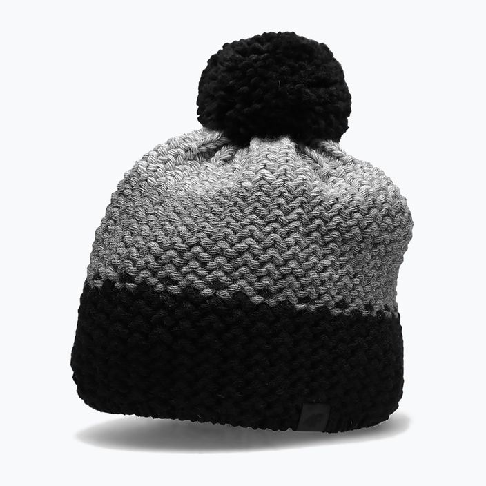 Vyriška žieminė kepurė su snapeliu 4F CAM012 vidurinė pilka 6