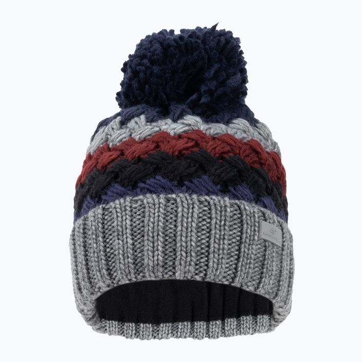 Vyriška žieminė kepurė 4F CAM014 multicolour 2 melange 2