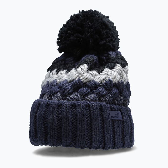 Vyriška žieminė kepurė 4F CAM014 multicolour 1 melange 6