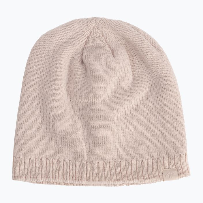 Moteriška žieminė kepurė 4F CAD001 šviesiai rožinė 5