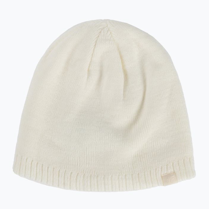Moteriška žieminė kepurė 4F CAD001 off white 5