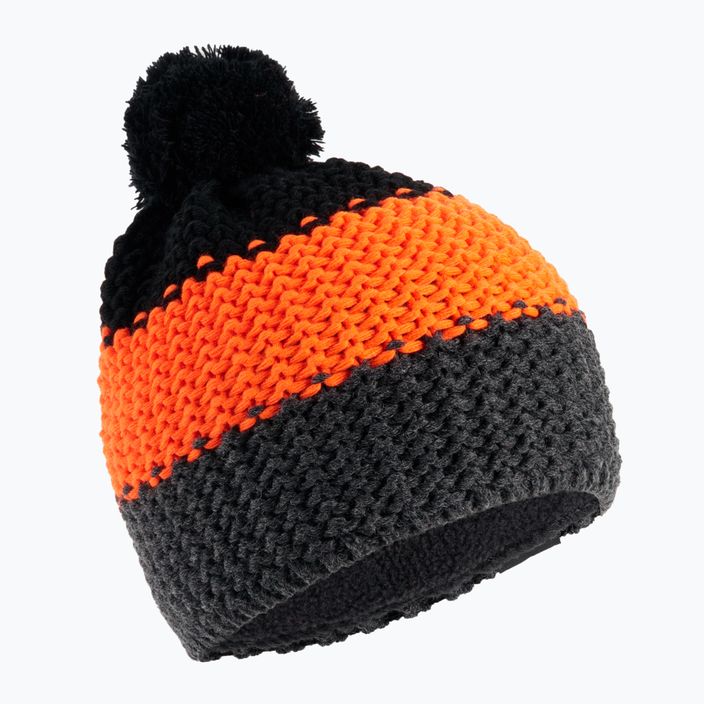 Vaikiška žieminė kepurė 4F JCAM006 oranžinė