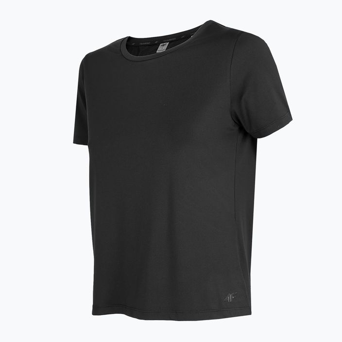 Moteriški marškinėliai 4F TSDF010 deep black 2