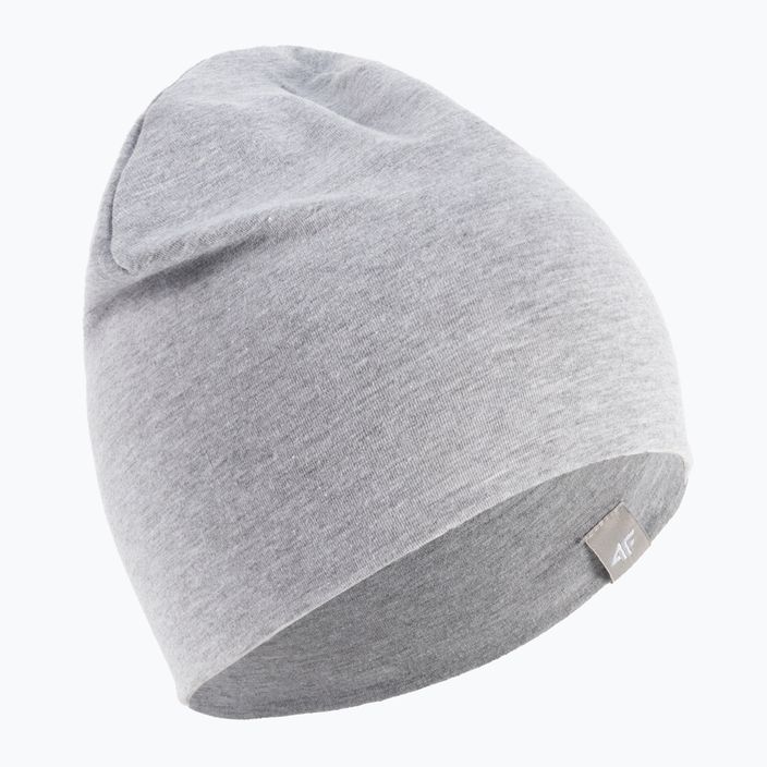Vaikiška žieminė kepurė 4F JCAD001 cold light grey melange