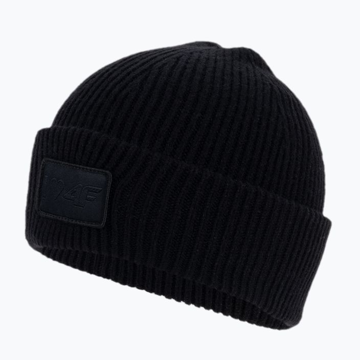 Vaikiška žieminė kepurė 4F JCAD003 juoda 3
