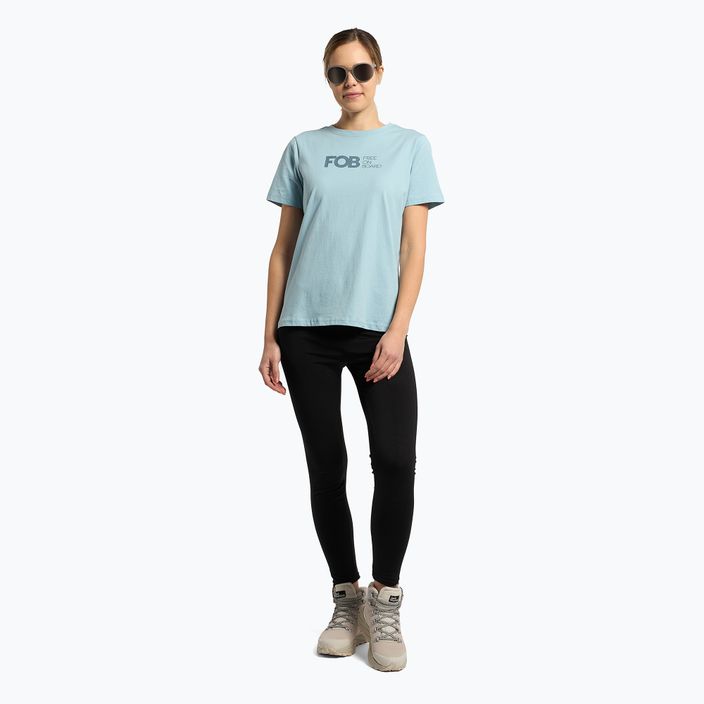 Moteriški marškinėliai 4F TSD010 šviesiai mėlyni 2