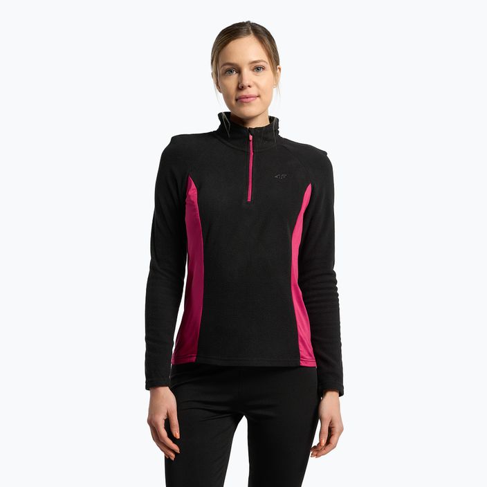 Moteriškas slidinėjimo džemperis 4F BIDP011 deep black