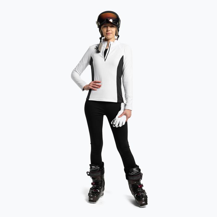 Moteriškas slidinėjimo džemperis 4F BIDP011 baltas 2
