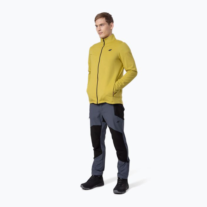 Vyriškas džemperis 4F PLM013 lemon 2