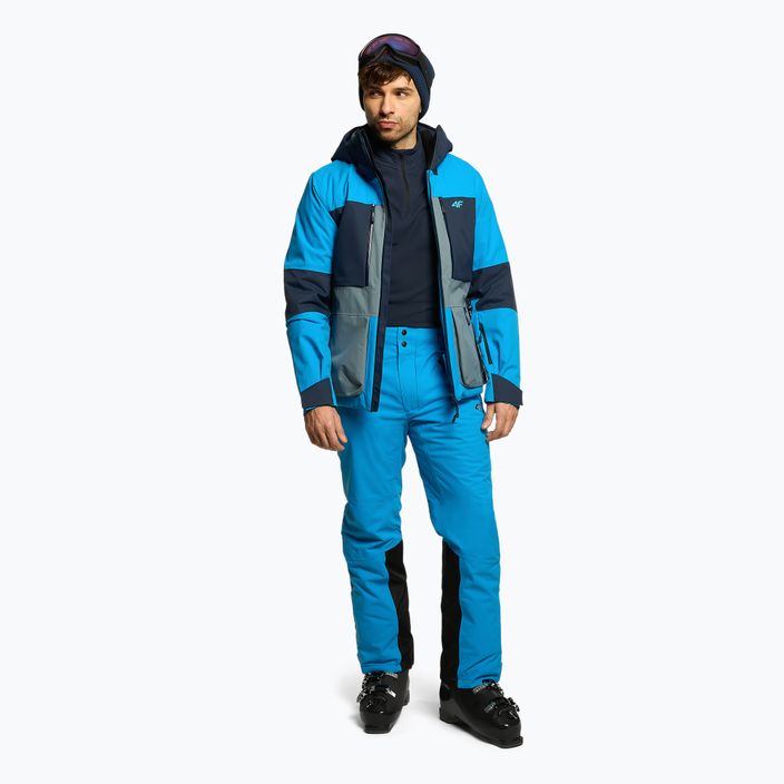 Vyriškos slidinėjimo kelnės 4F SPMN006 blue 2