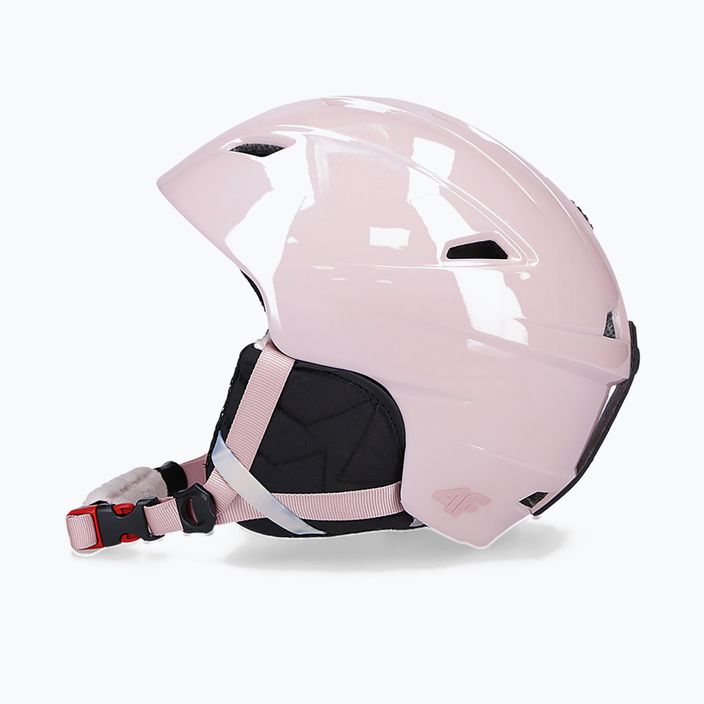 Vaikiškas slidinėjimo šalmas 4F F017 šviesiai rožinės spalvos 10