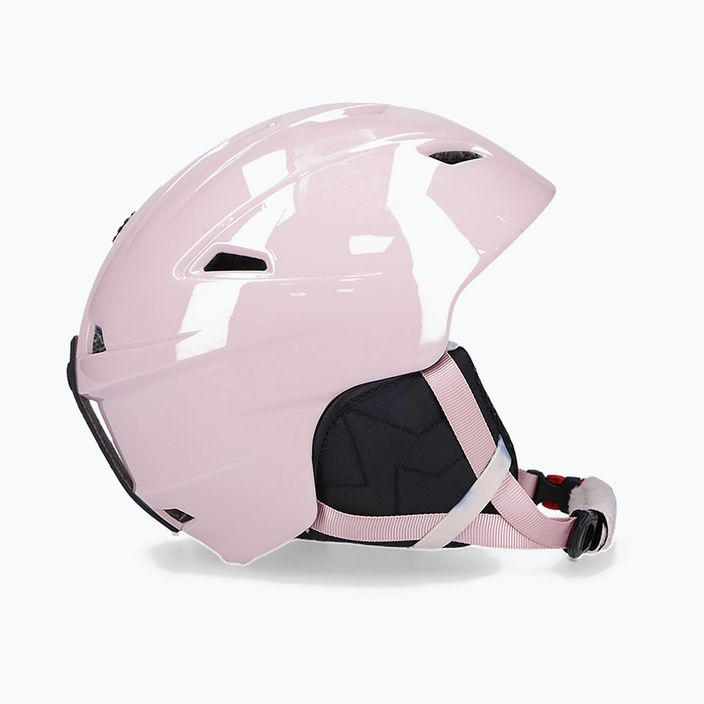 Vaikiškas slidinėjimo šalmas 4F F017 šviesiai rožinės spalvos 11