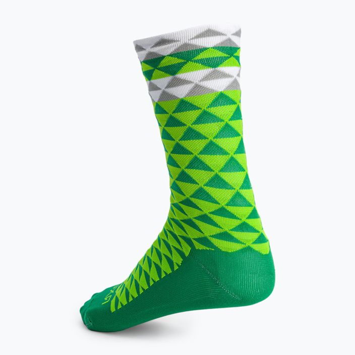 Luxa Asimetrinės dviratininkų kojinės žalios LUHE19SAMGS 3