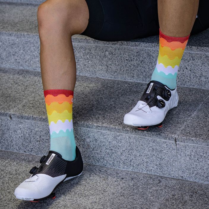 Luxa Tenerifės spalvotos dviratininkų kojinės LUHESTS 5