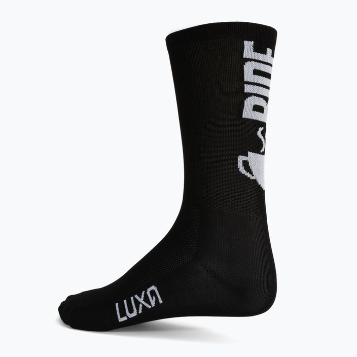 Luxa Coffee Ride dviratininkų kojinės juodos LAM21SCRBS1 5