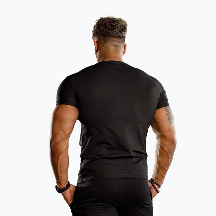 MITARE PRO vyriški marškinėliai juodi K093 7