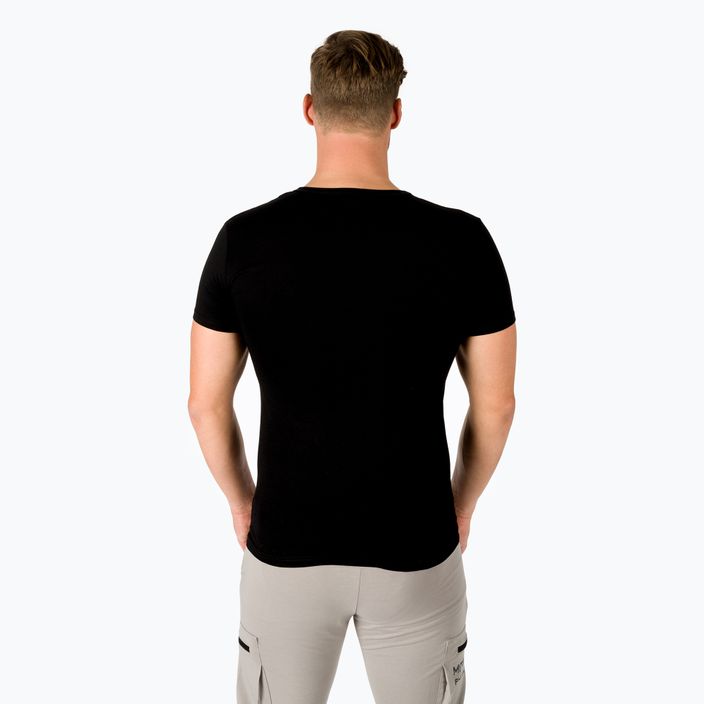 MITARE PRO vyriški marškinėliai juodi K093 2