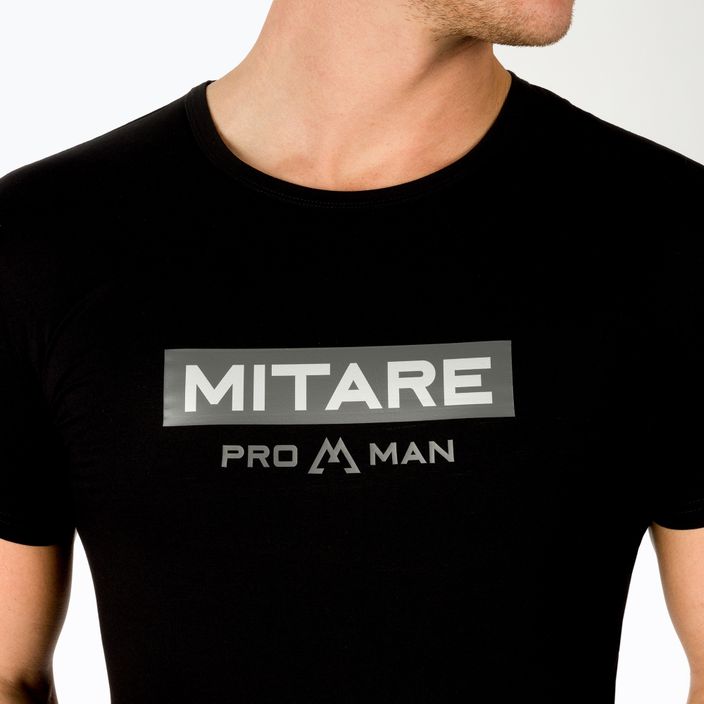 MITARE PRO vyriški marškinėliai juodi K093 5