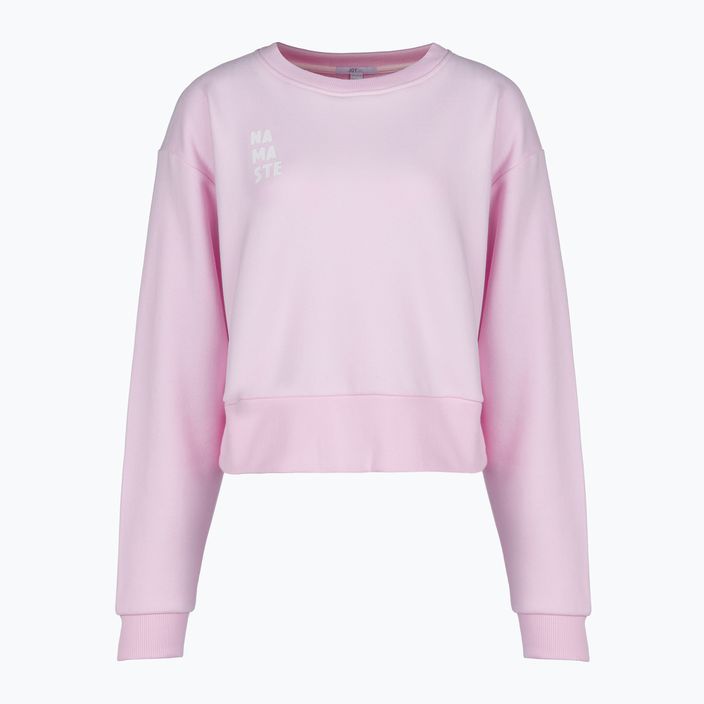 Moteriškas jogos džemperis JOYINME Namaste pink 801663 4